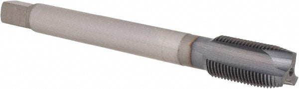 OSG 1651001408 Spiral Point Tap: M12x1.00 Metric Fine, 3 Flutes, Plug, 6H Class of Fit, Powdered Metal, TiCN Coated