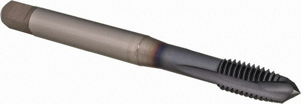 OSG 1651001308 Spiral Point Tap: M10x1.5 Metric Coarse, 3 Flutes, Plug Chamfer, 6H Class of Fit, Powdered Metal HSS, V Coated