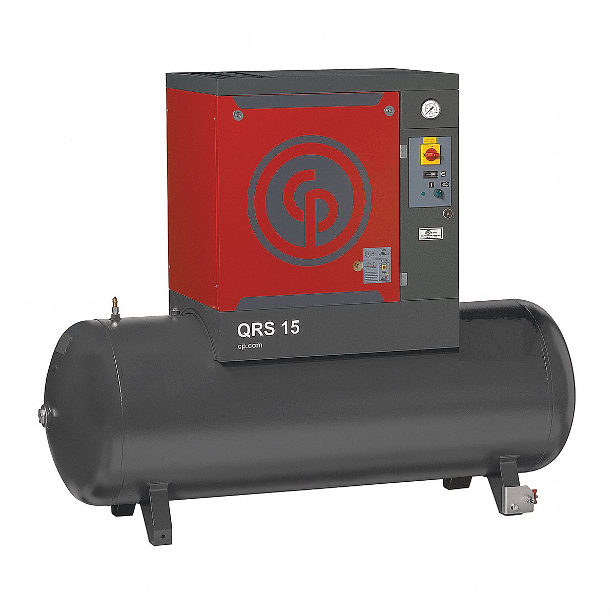 Chicago Pneumatic Rotary Screw Air Compressor, Horiz, 15 Hp (QRS 15 HP)