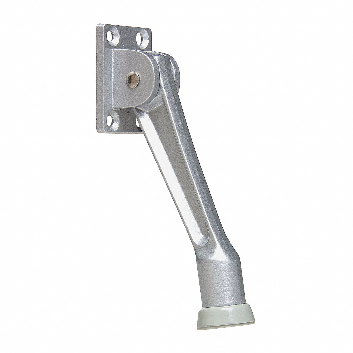 Kaba Ilco Lever Door Holder, Clear Aluminum, 5" H, 5" (IL-KDDH-5-AL)