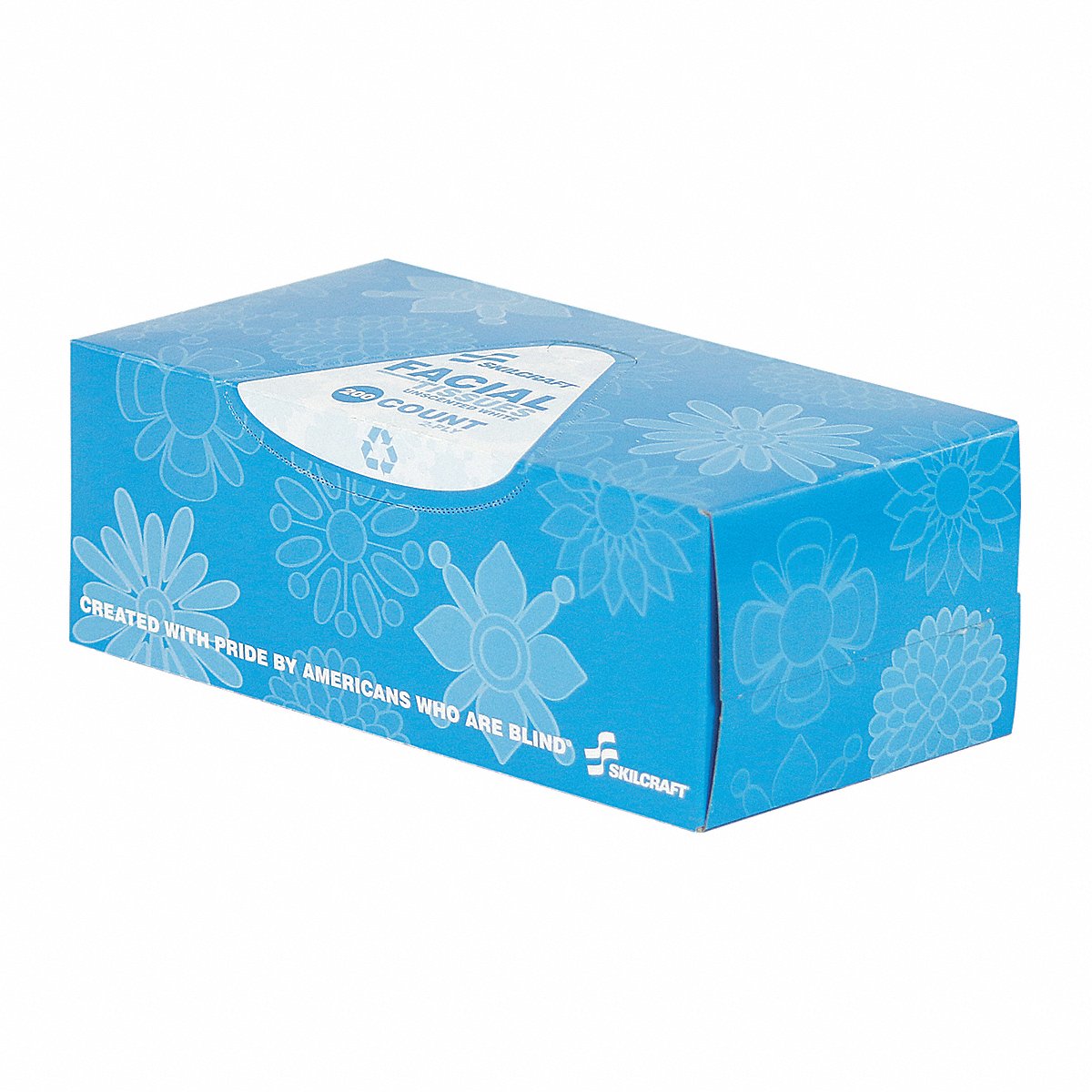 AbilityOne® - NSN2818360 - Facial Tissue - 200 Tissues per Dispenser/6 Dispensers per PG