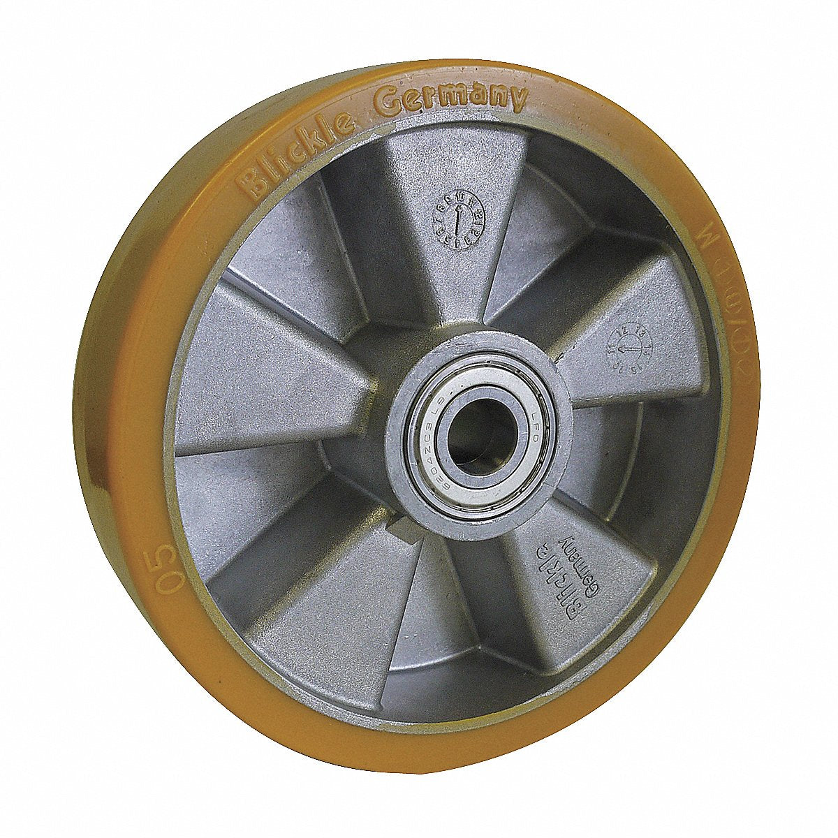 Caster Wheel 9 13/16 dia 2 200 lb Tan (ALTH 250/25K-BB0.75)