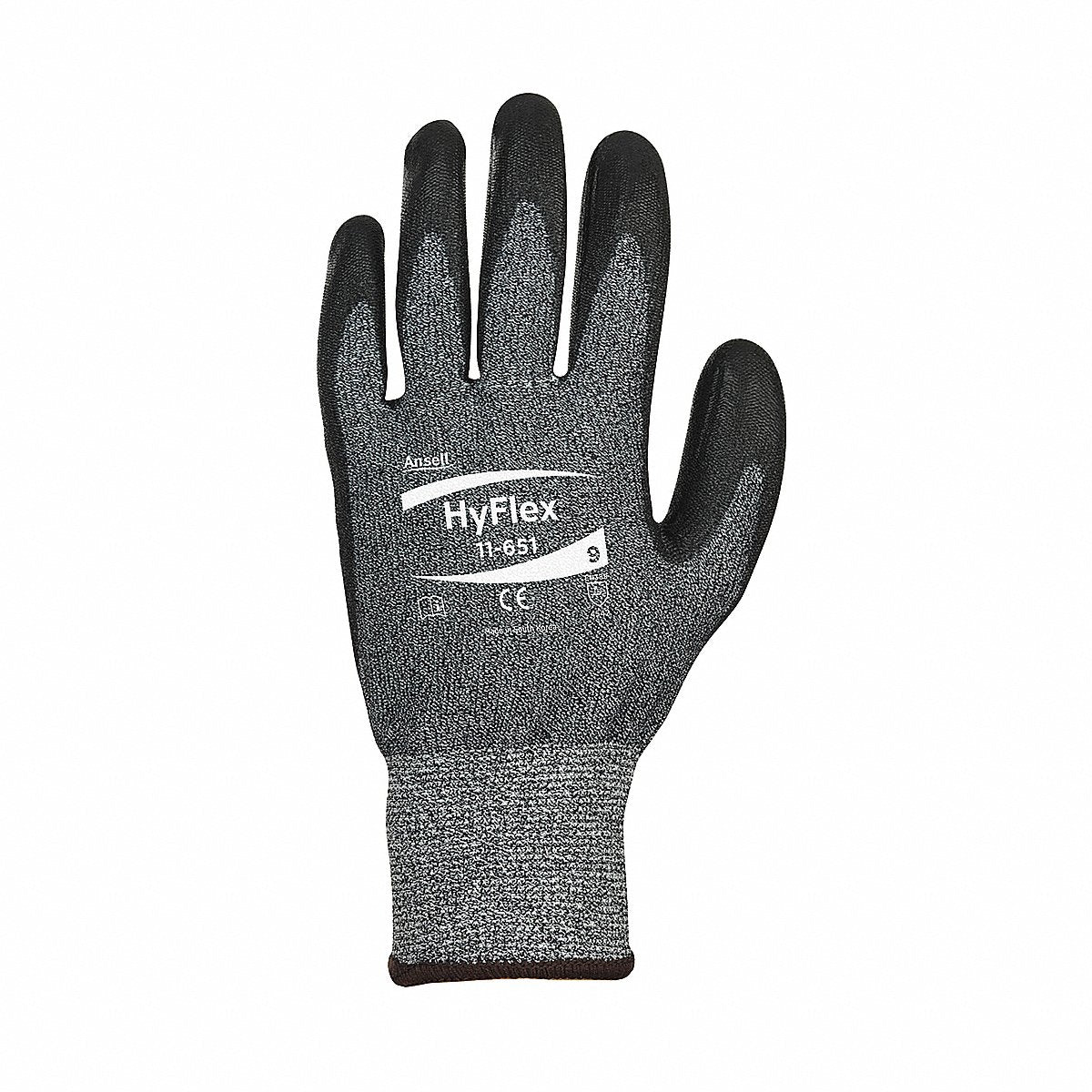 Hyflex Cut-Resistant Gloves, L/9, Pr (11-651)