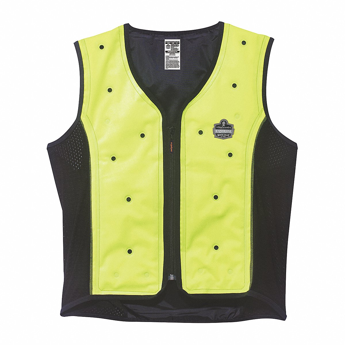 Chill-its By Ergodyne Dry Cooling Vest Lime 72 hr M (6685)