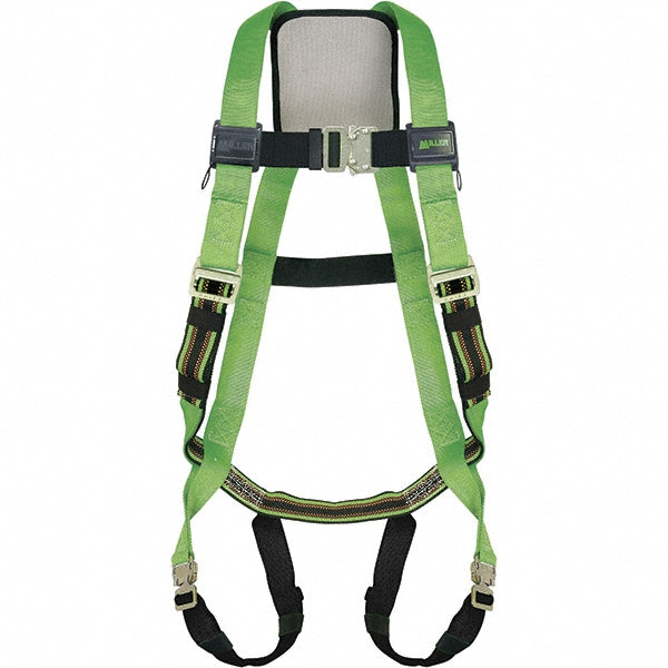 Miller P950QC/UGN Fall Protection Harnesses: 400 Lb, Construction Style, Size Universal