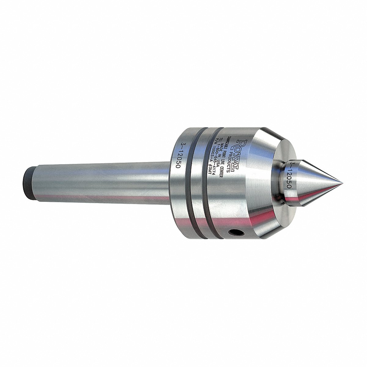 Royal Products Live Center, Taper, Standard Point (10004)
