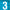 Stranco Inc Die-Cut Refl. Number Label, 3, 3In H, Pk5, 3In (DWR-3-3-5)