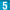 Stranco Inc Die-Cut Refl. Number Label, 5, 3In H, Pk5, 3In (DWR-3-5-5)