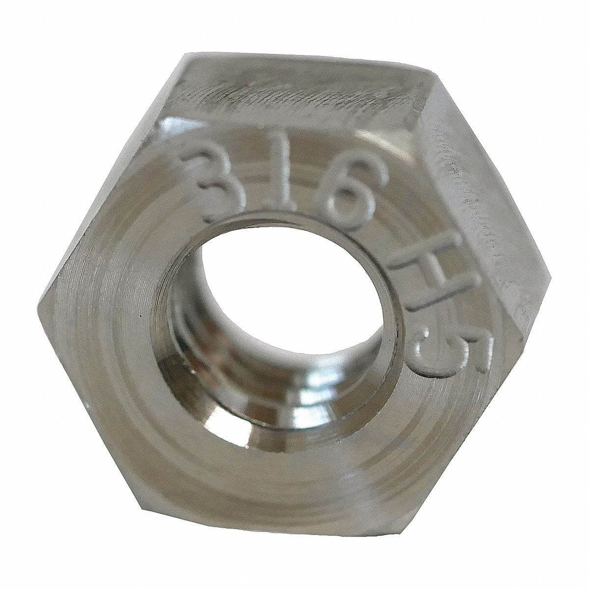 Accurate MFG Std 316 Stainless Nut #6-32 PK5 (NUT93006C)