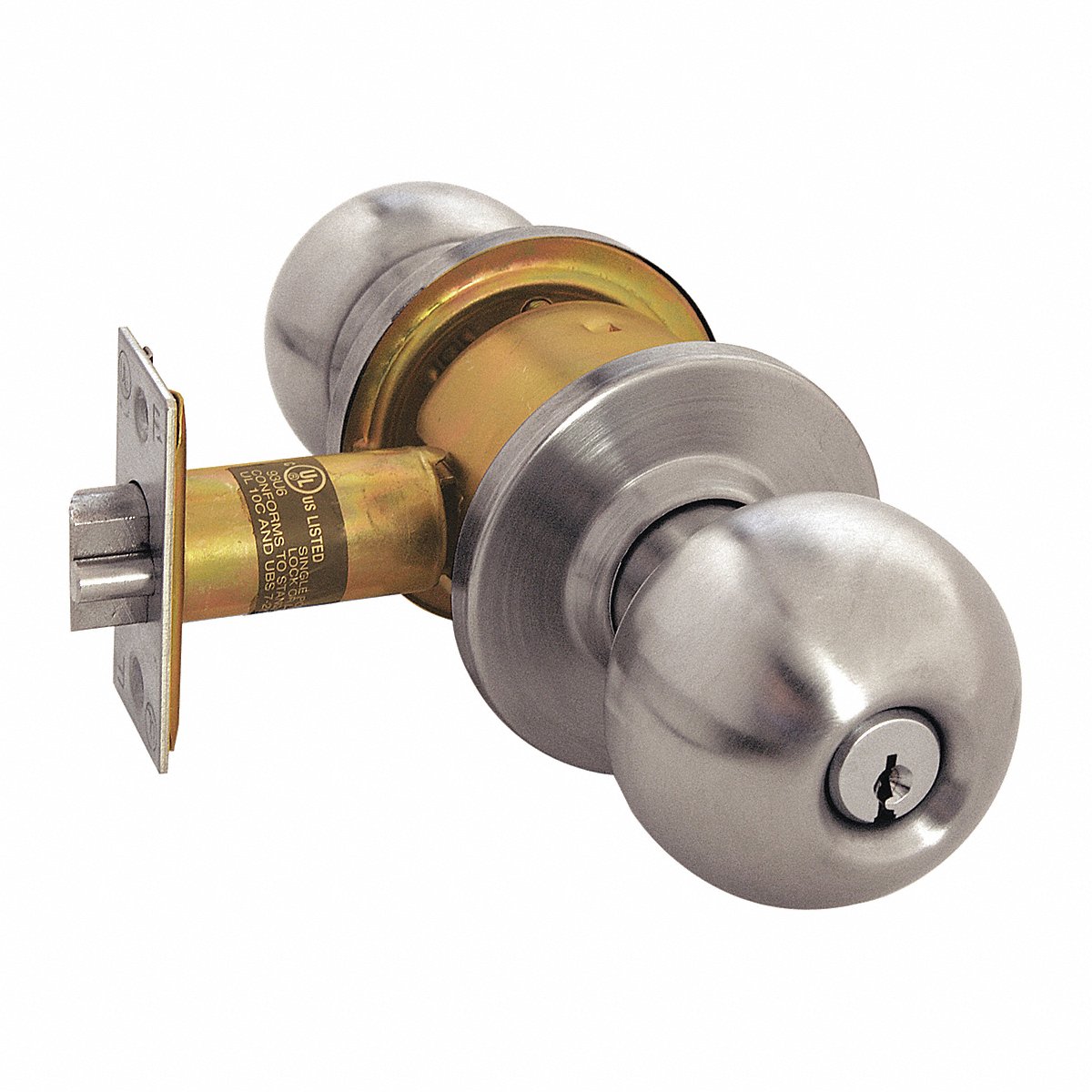 Arrow Knob Lockset, Mechanical, Storeroom (RK12BD 32D CS)