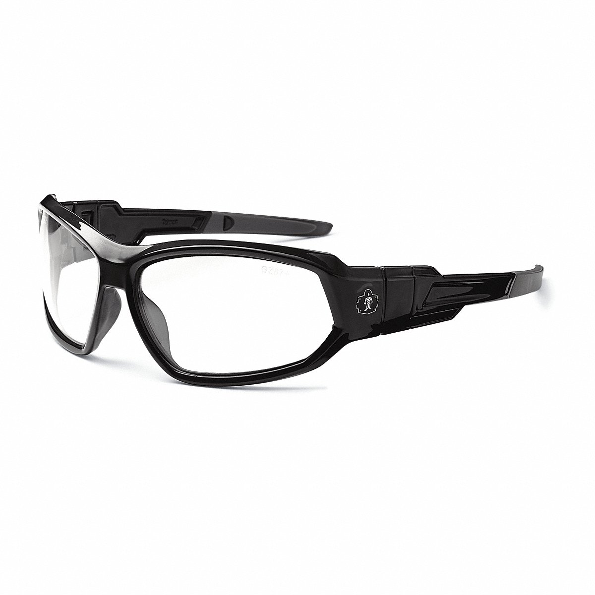 Skullerz by Ergodyne Safety Glasses, Clear Lens, Scratch-Resistant (LOKI)