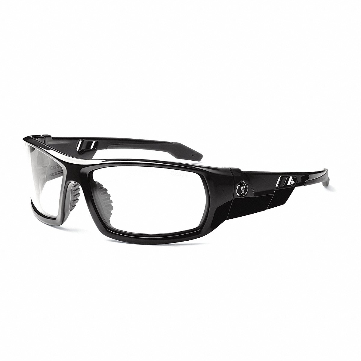 Skullerz by Ergodyne Safety Glasses, Clear Lens, Anti-Fog, Scratch-Resistant (ODIN-AF)