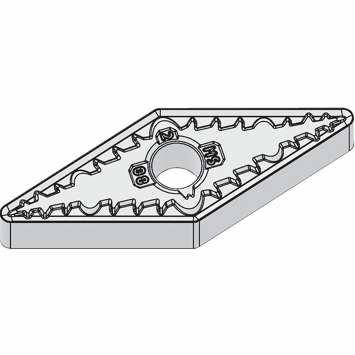 Widia Diamond Turning Insert VNMG Carbide (VNMG331MS) - Pack of 5