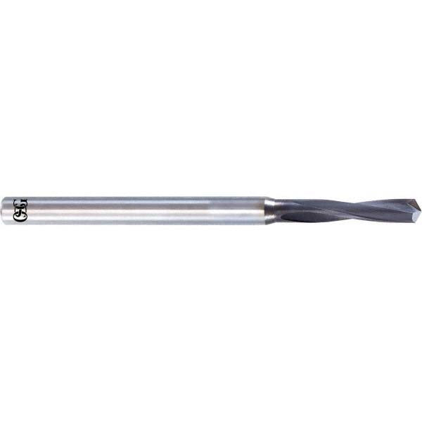OSG 3318830 Jobber Length Drill Bit: 8.3 mm Dia, 120°, Solid Carbide