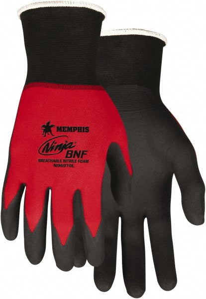 MCR Safety N96970L Size L Nylon/Spandex General Protection Work Gloves