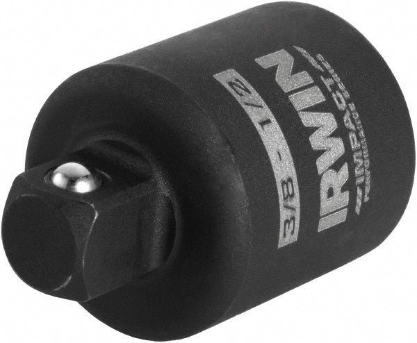 Irwin 1877498 Socket Adapter: Impact Drive, 3/8", 1/2"