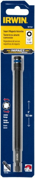 Irwin IWAF34614 Power Screwdriver Bit: Magnetic Nutsetter Bit, 1/4" Hex