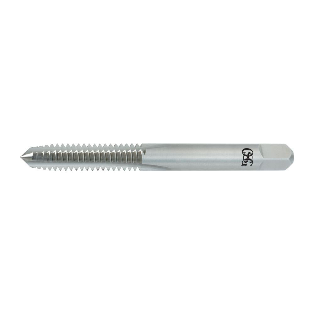 OSG 1050700 Straight Flute Tap: #10-24 UNC, 3 Flute, Plug Chamfer, 2B & 3B Class of Fit, High-Speed Steel, Bright/Uncoated Finish