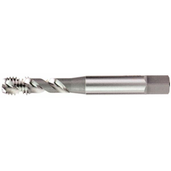 OSG 1301901403 Spiral Flute Tap: 3/8-16, UNC, 3 Flute, Modified Bottoming Chamfer, 2B Class of Fit, Vanadium High-Speed Steel, Nitride Finish