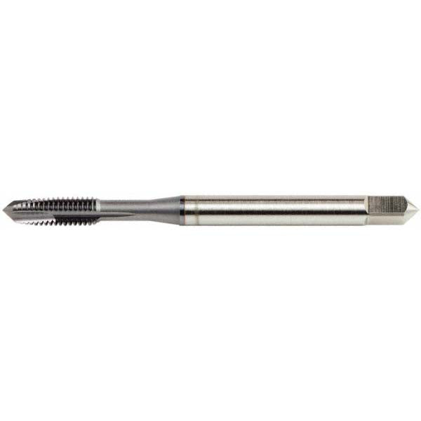 OSG 1111601303 Spiral Point Tap: M12x1.75 Metric, 3 Flutes, Plug Chamfer, 6H Class of Fit, HSS-E Vanadium, Nitride Coated