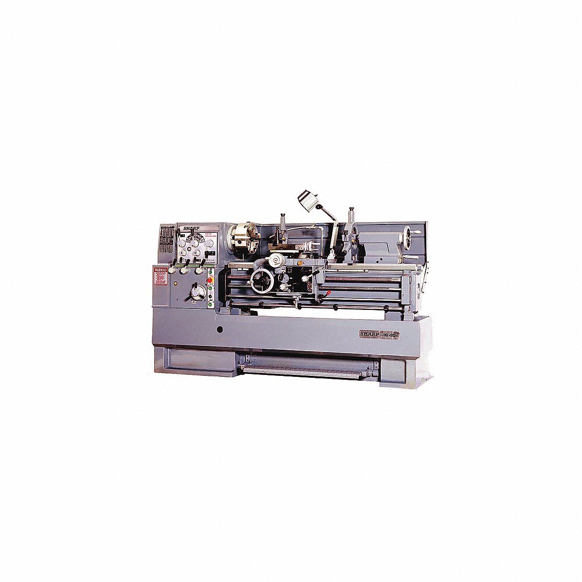 Sharp Engine Lathe, 7-1/2 HP, 3-Phase, 40 in Between Centers (1660L)