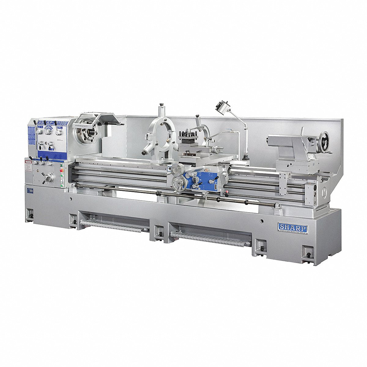 Sharp Engine Lathe, 15 HP, 3-Phase, 100 in Between Centers (22100B)