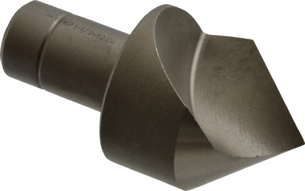 Keo 919-000-591 Countersink: 1-1/2" Head Dia, 82.00 deg Included Angle, 1 Flute, Cobalt Steel, Right Hand Cut