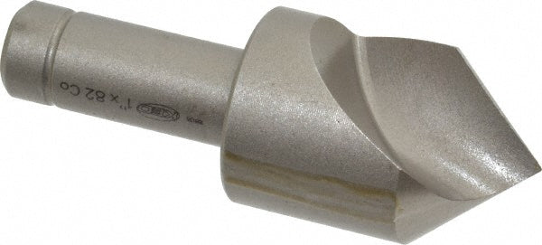 Keo 919-000-587 Countersink: 1" Head Dia, 82.00 deg Included Angle, 1 Flute, Cobalt Steel, Right Hand Cut