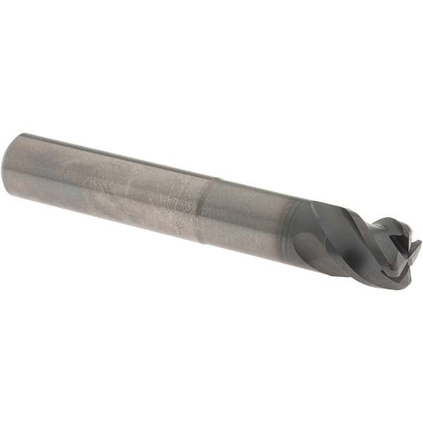 OSG 447102711 Corner Radius End Mill: 1/2" Dia, 1/2" LOC, 0.0600" Corner Radius, 4 Flute, Solid Carbide