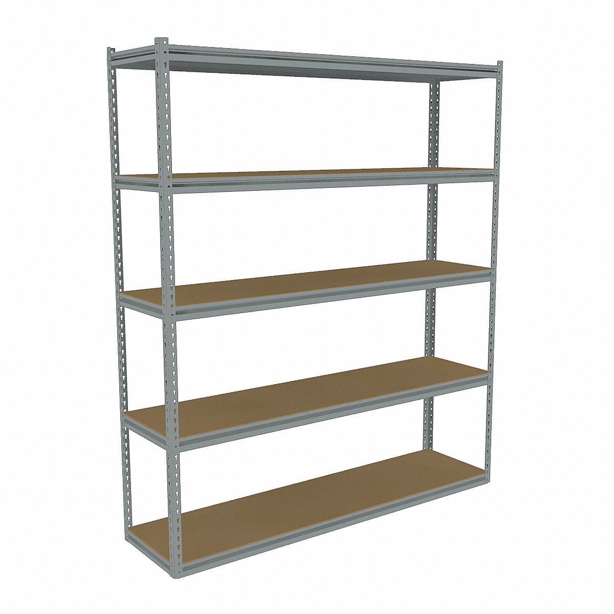 Tennsco Boltless Shelving 18 x 84 x 72 in Strtr (ZB7-7218S-5D)