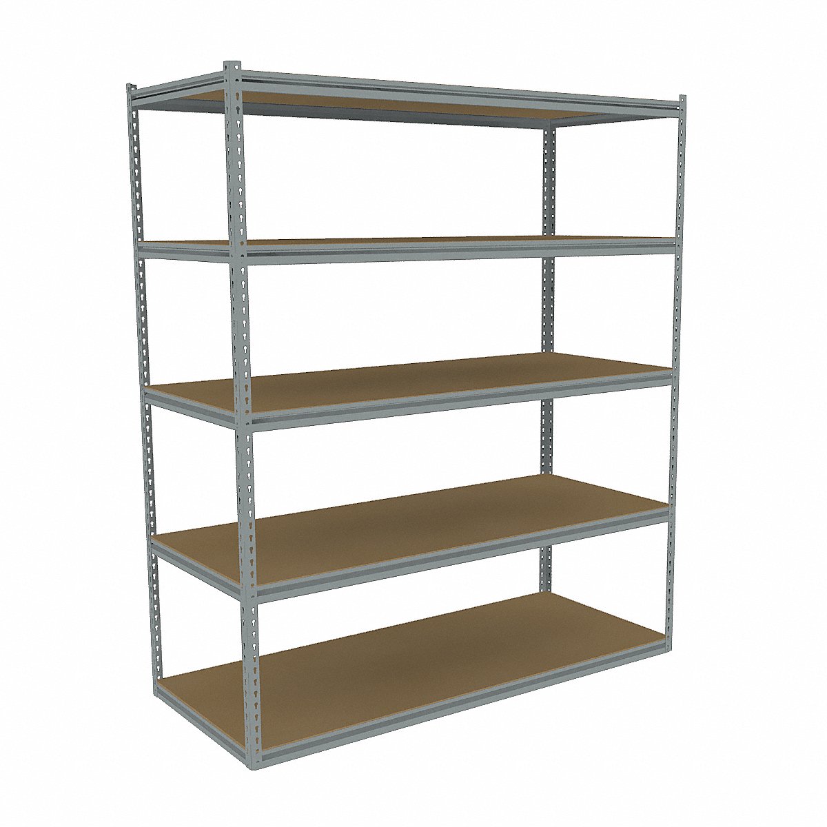 Tennsco Boltless Shelving 24 x 84 x 60 in Strtr (ZB7-6024S-5D)