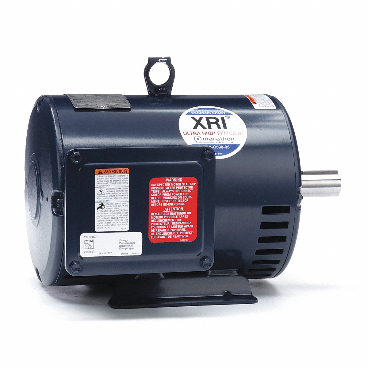 Marathon Motors Gp Motor, 5 Hp, 1, 755 Rpm, 230/460V Ac, 184T (184TTDW16038)