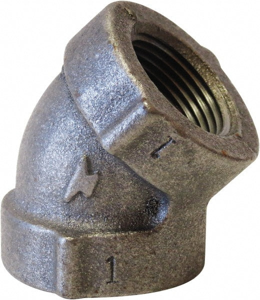 Anvil 300028909 Black 45° Elbow: 2", Threaded