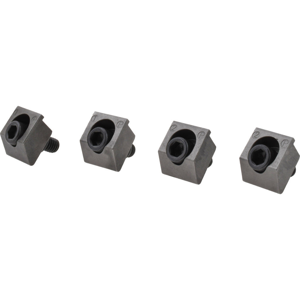 Mitee-Bite 26077 3/8-16 Screw Thread, 1" Wide x 1/4" High, Serrated Steel Machinable Style Screw Mount Toe Clamp