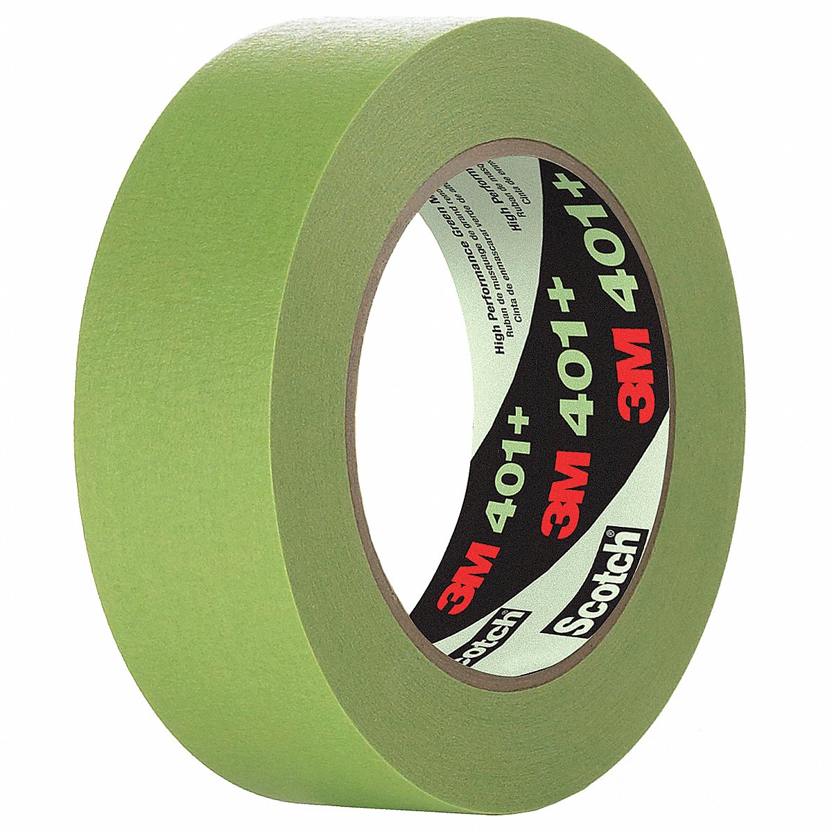 3M Painters Tape, Crepe Paper, Green, 60 yd L, Pack of 96 (401+)