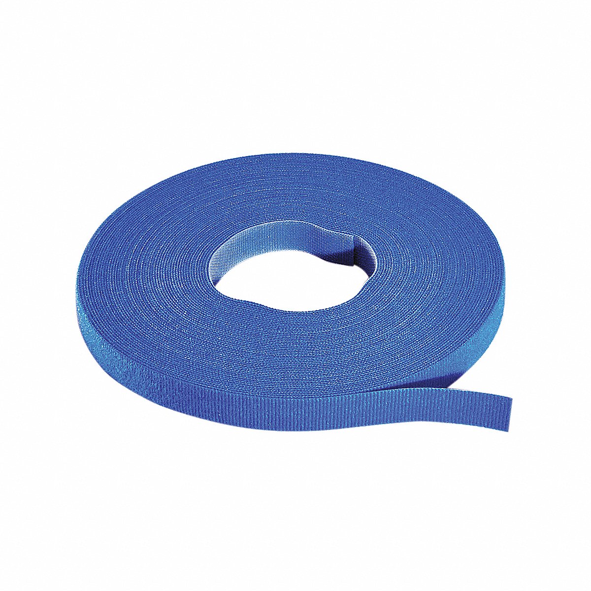 Rip-tie Hook-and-Loop Cable Tie Roll 15 ft Blue (W-15-MRL-BU)
