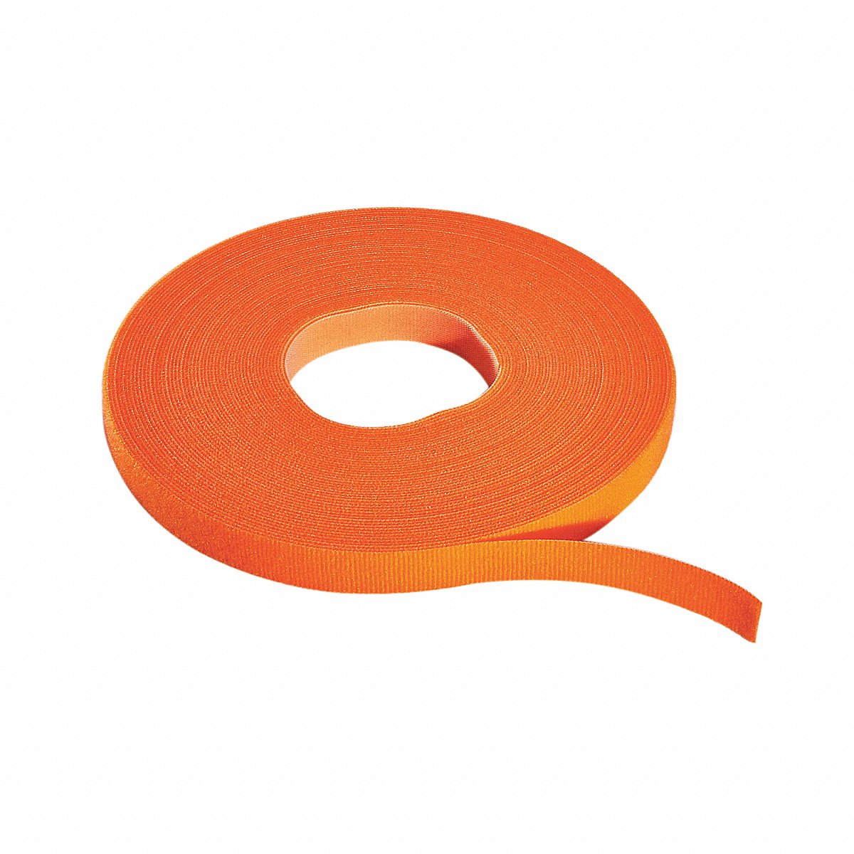 Rip-tie Hook-and-Loop Cable Tie Roll 75 ft Ornge (W-75-PRL-O)