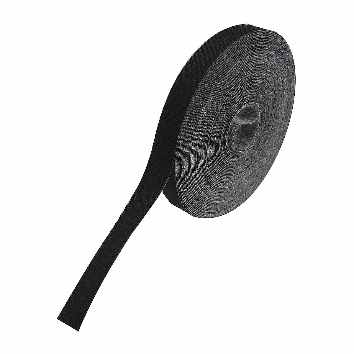 Rip-tie Hook-and-Loop Cable Tie Roll 30 ft Black (G-05-030-BK)