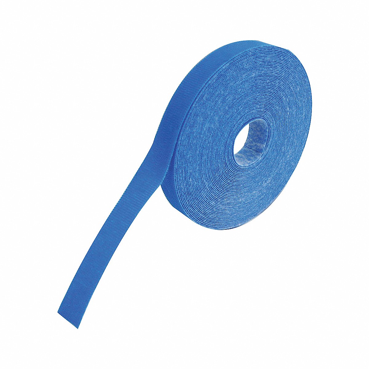 Rip-tie Hook-and-Loop Cable Tie Roll 30 ft Blue (G-10-030-BU)