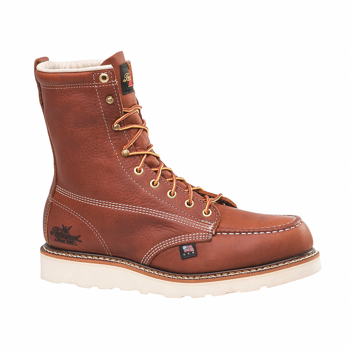 Thorogood Shoes 8-Inch Work Boot, Ee, 10, Brown, Pr (804-4208 102E)