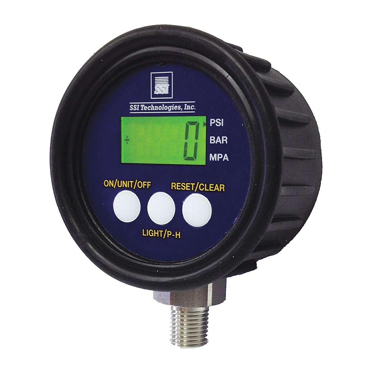 SSI K 4241 Digital Pressure Gauge 0 to 200 psi MG 1-9 V (MG1-200-A-9V-R)