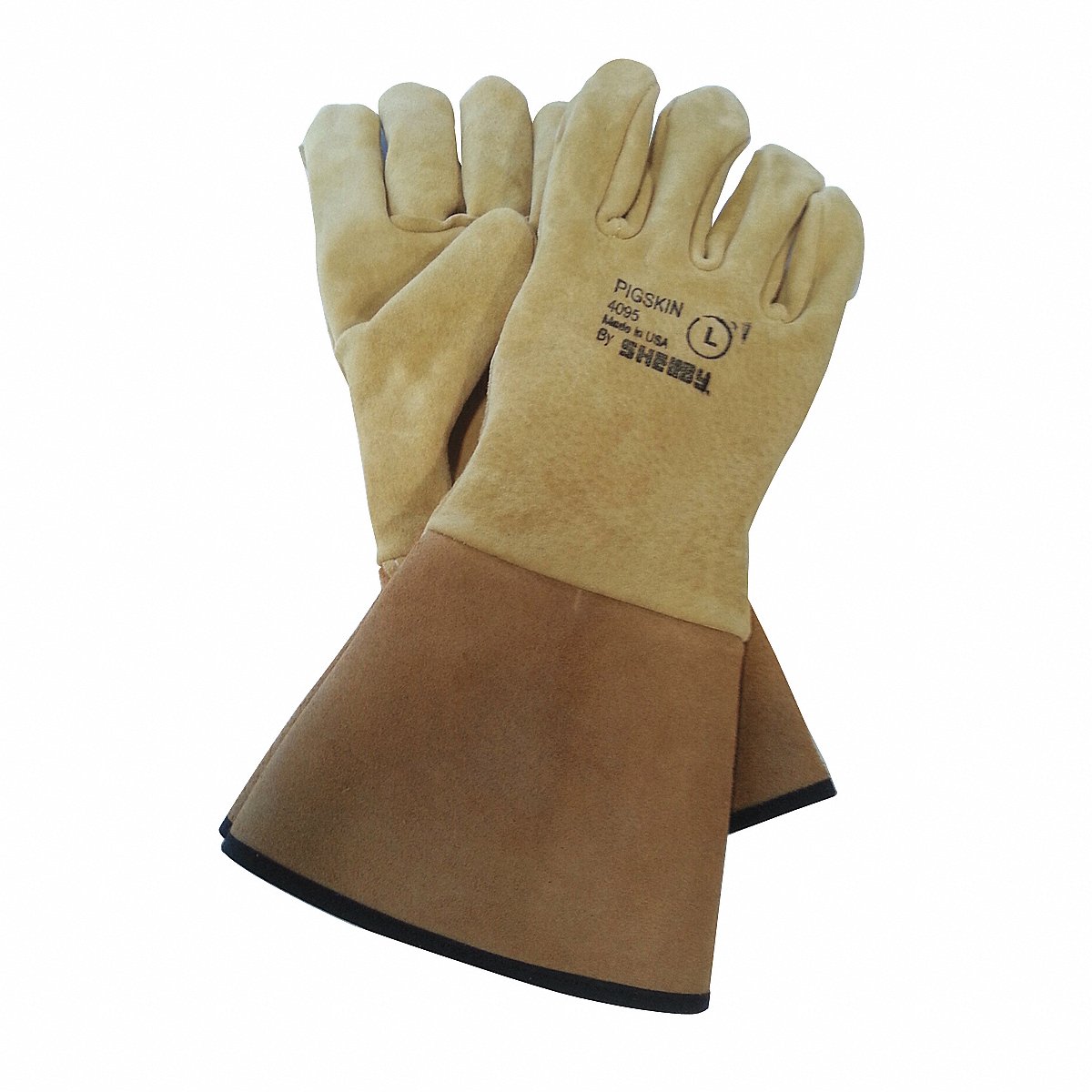 Shelby Welding Gloves, Stick, 5-1/2", L, Pr, 2" (4095L)
