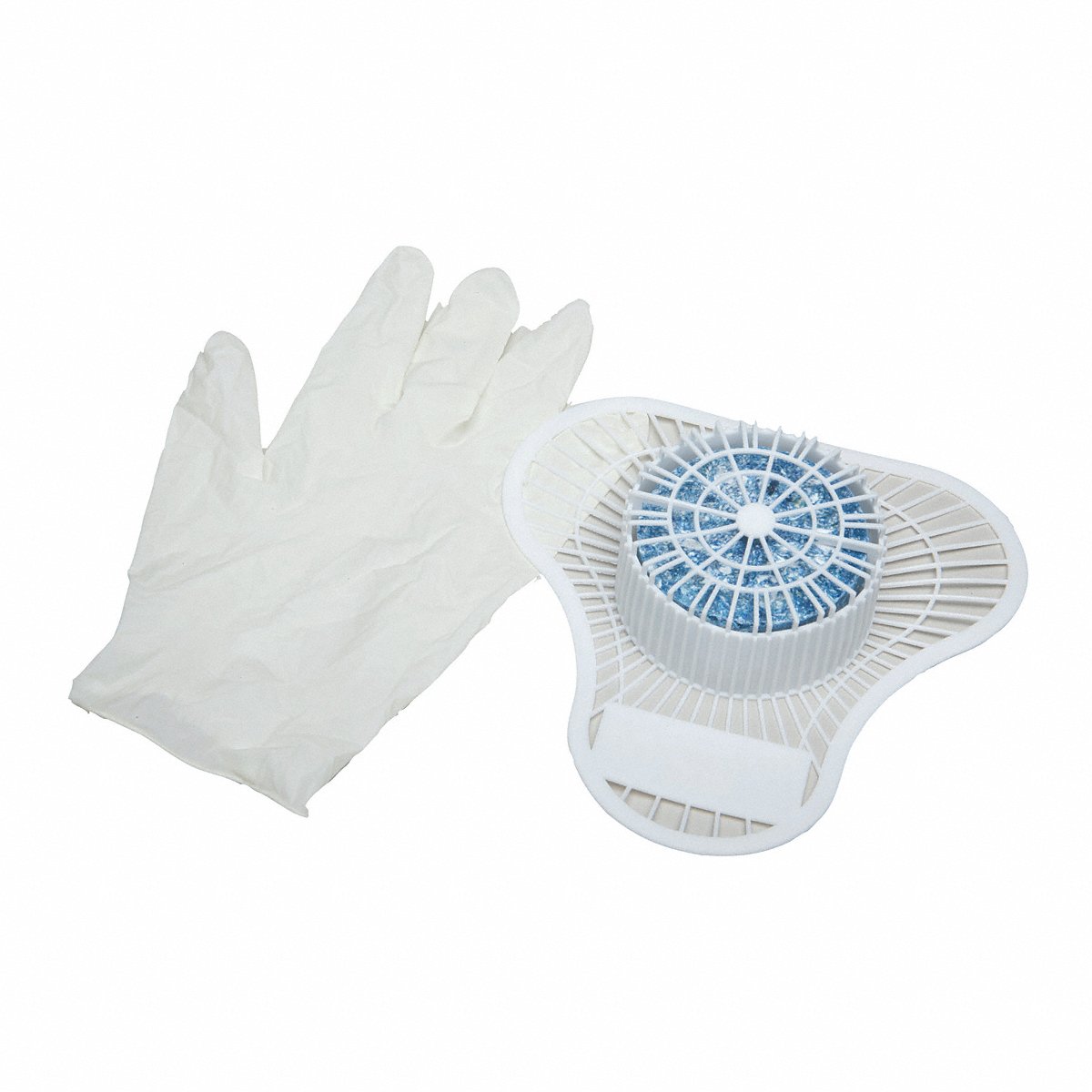 AbilityOne - SKILCRAFT Urinal Screen Kit with Non-para Block 6840-01-451-9189: Dozen, 12 Item(s)