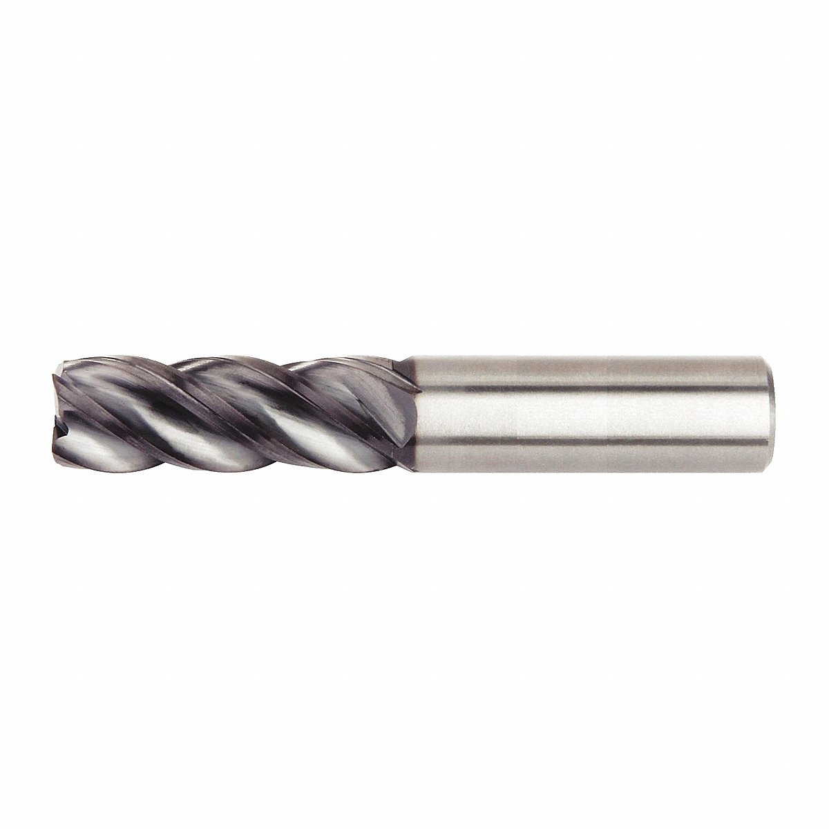 Widia Hanita Square End Mill, 0.125 In, Carbide, 125 IN (4V4503001ST)