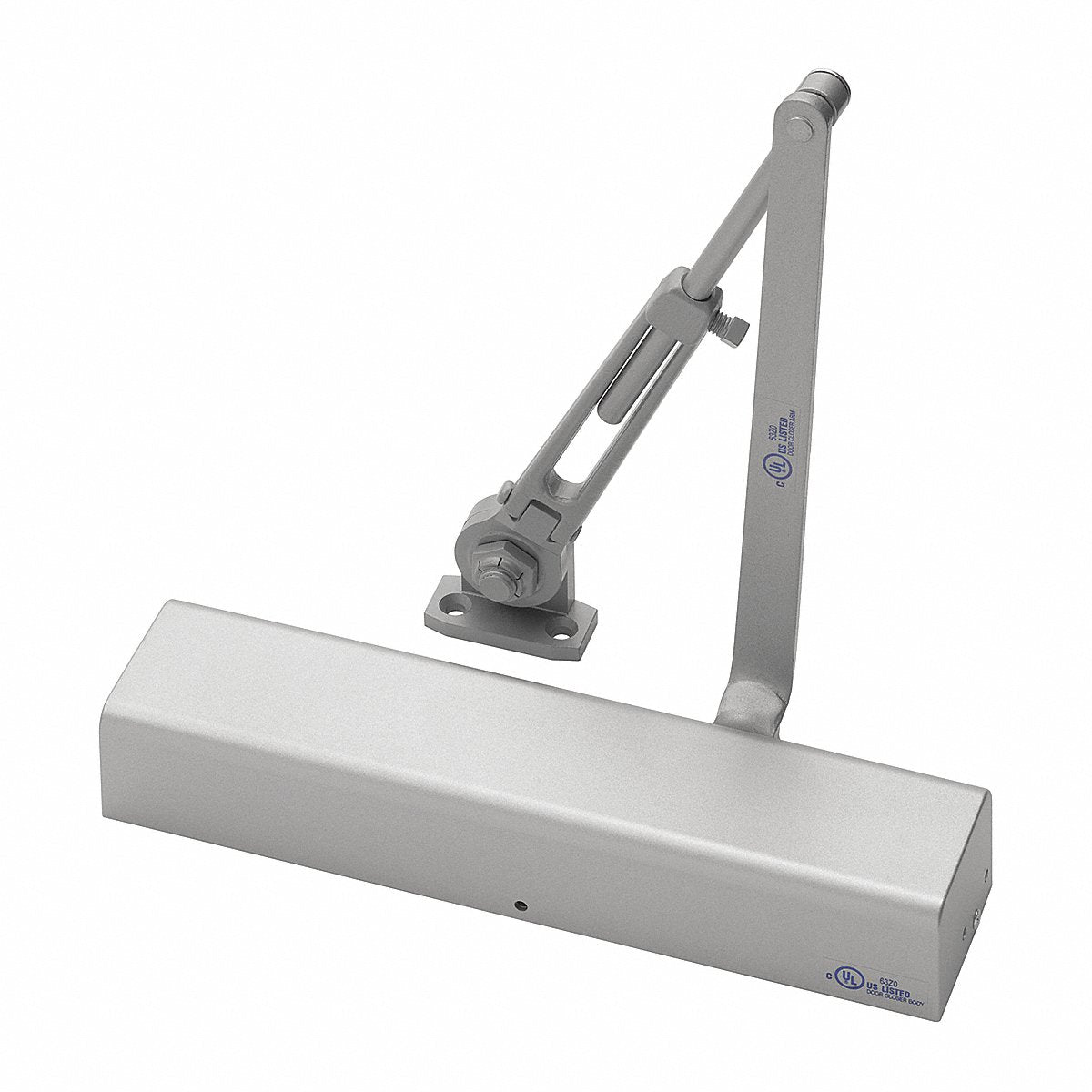 Norton Door Controls Door Closer, Aluminum, 13 In. Housing L, 13 in (210 x 689 x TPH)