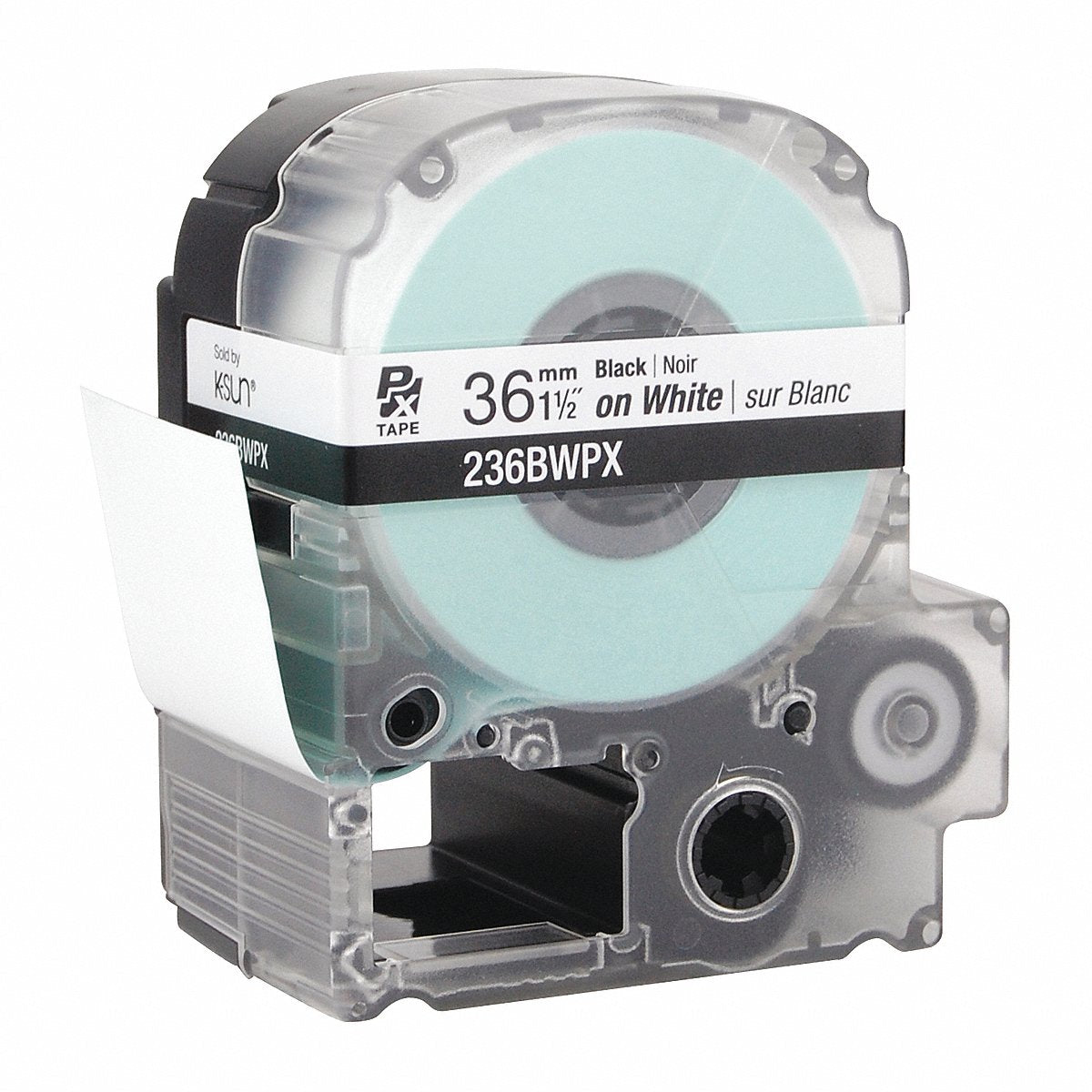Epson Cartridge Label, 30 Ft. L, White, 30 ft (236BWPX)
