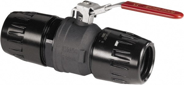 Transair 4092 40 00 Air Hose Lockable Ball Valve: Brass