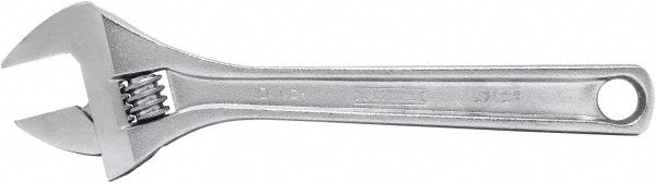 Proto J710A Adjustable Wrench: 10" OAL, 1-3/8" Jaw Capacity