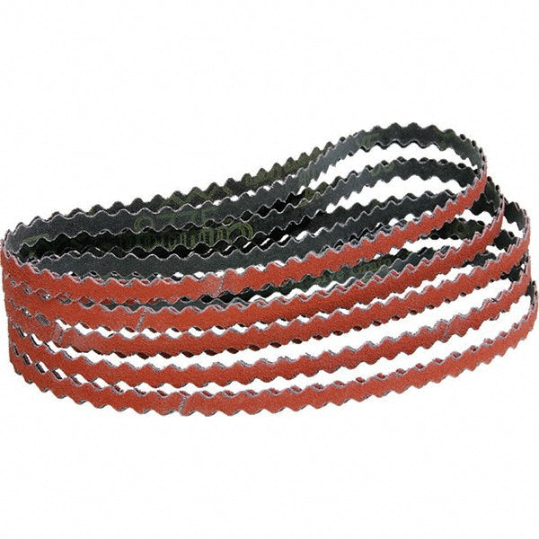 Dynabrade 90105 Abrasive Belt: 1-1/2" Wide, 30" OAL, 180 Grit, Aluminum Oxide