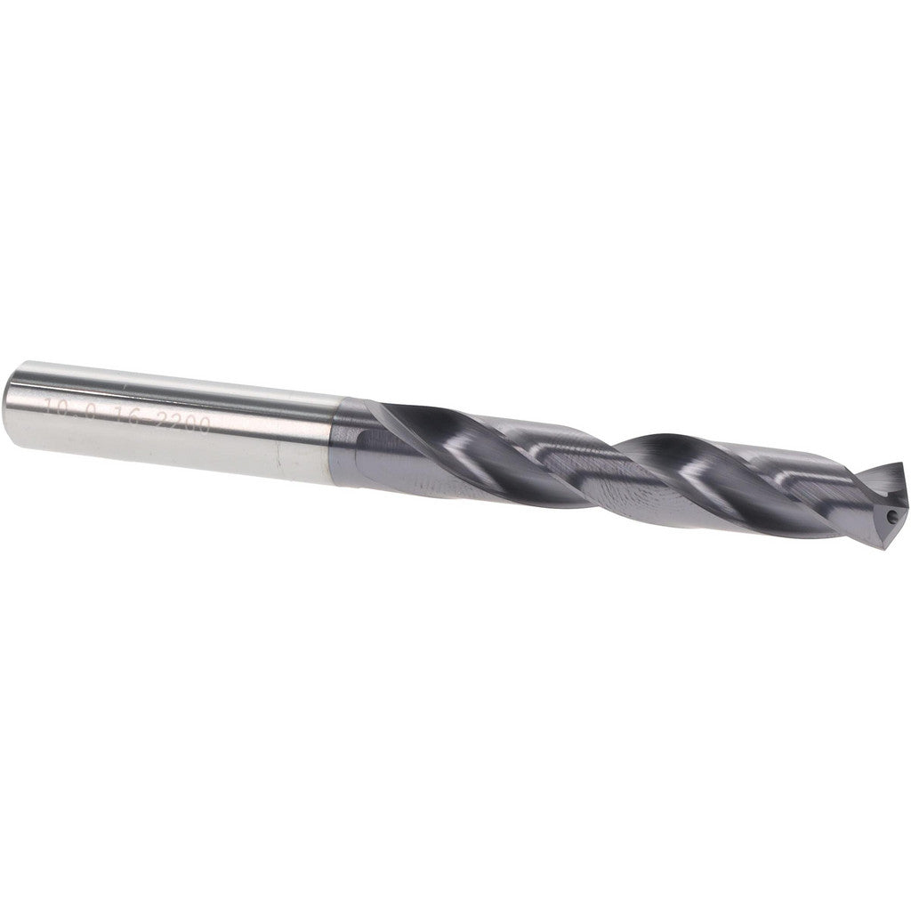 OSG HP255-3937 Jobber Drill: 10.00 mm Dia, 140 deg Point, Solid Carbide